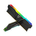 Netac 朗科 絕影系列 DDR4 3200MHz RGB 臺式機內存 燈條 黑色 32GB 16GBx2