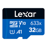 雷克沙（Lexar）TF卡32GB（MicroSD）高速小卡手機(jī)內(nèi)存卡監(jiān)控 行車記錄儀內(nèi)存卡 C10 32GB【送讀卡器+卡套+卡盒】  TF卡 633X