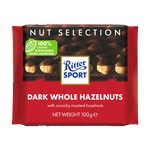 Ritter SPORT 瑞特斯波德 全榛子黑巧克力 100g
