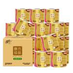 20點(diǎn)開(kāi)始、PLUS會(huì)員：Breeze 清風(fēng) 原木金裝有芯卷紙 4層140g27卷
