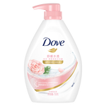 Dove 多芬 舒緩水透沐浴乳730g 玫瑰香 水潤(rùn)肌膚 持久留香(新老包裝隨機(jī))