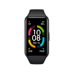 HONOR 榮耀 手環(huán) 6 NFC版 智能手環(huán) 隕石黑 硅膠表帶（血氧、心率、NFC）