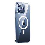 倍思 【真不發(fā)黃丨冰透款】適用iphone15promax手機(jī)殼蘋果15promax保護(hù)套磁吸殼超薄無線充電防摔全包