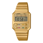 CASIO 卡西歐 吃豆人原型版 男生石英腕表 A100WEG-9