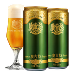 奧古特（Augerta）青島啤酒奧古特啤酒青島12度 泡沫豐富 330mL 24罐 整箱裝
