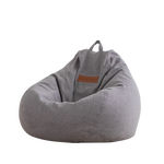 LUCKYSAC 經(jīng)典豆袋沙發(fā) 暖灰色 標(biāo)準(zhǔn)款 絨麻布版