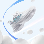 PLUS會員：ERKE 鴻星爾克 兒童運動鞋 爾克白/凝雪灰