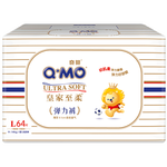 奇莫（Q-MO）【品牌直供 安心品質】皇家至柔拉拉褲彈力褲 超薄透氣超能吸 拉拉褲L碼64片(9-14kg)