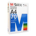晨光（M&G）a4打印紙a4復(fù)印紙a4紙a4紙70g/80g單包雙面打印紙整箱白紙草稿紙學(xué)生辦公用紙a3打印紙 70g 藍(lán)晨光 A4 500張