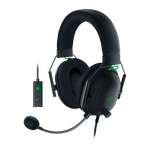 RAZER 雷蛇 旋風(fēng)黑鯊V2 頭戴式耳罩式降噪有線游戲耳機(jī) 黑色