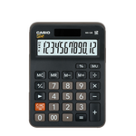 CASIO 卡西歐 MX-12B 臺式計算器 雙電源款 黑色