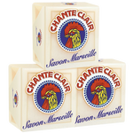 CHANTE CLAIR 大公雞頭管家 大公雞管家（CHANTE CLAIR）馬賽洗衣皂 肥皂內(nèi)衣皂 300g*3塊
