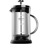 TiaNXI 天喜 法壓壺 咖啡壺濾壓茶壺家用手沖過濾器沖茶器具套裝耐熱玻璃過濾杯 350ml單壺