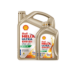 Shell 殼牌 超凡喜力系列 極凈超凡 車用潤滑油組合裝 0W-40 SP 4L+1L*2