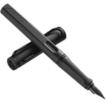 凌美（LAMY）鋼筆簽字筆 生日節(jié)日禮物學(xué)生成人練字文具 德國(guó)進(jìn)口 狩獵系列墨水筆 磨砂黑 F0.7mm