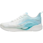 XTEP 特步 氫風科技5.0 男子跑鞋 878119110028 帆白/新熒光綠/極光綠 40