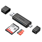山澤USB3.0/Type-C高速讀卡器 SD/TF多功能合一手機/蘋果16/15單反相機無人機ccd監(jiān)控記錄儀存儲內(nèi)存卡