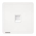 西門子(SIEMENS)開關插座 六類電腦網(wǎng)絡插座面板 致典雅白色