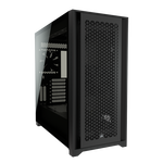 美商海盜船 (USCORSAIR) 5000D AIRFLOW 黑色 鋼化玻璃 中塔ATX機(jī)箱 3面360水冷 支持4090