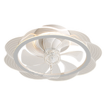 PLUS會(huì)員：NVC Lighting 雷士照明 風(fēng)扇燈【36瓦花型白】可搖頭/智能米家