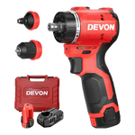 20點開始：DEVON 大有 5208 12V無刷鋰電鉆 快換夾頭版雙電2.5快充