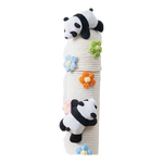 室內(nèi)臥室墻上空調(diào)管子裝飾遮擋創(chuàng)意麻繩包管管道美化卡通美觀輕奢 【米白50m】趴趴熊*2+小花*16