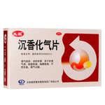太極桐君閣沉香化氣片0.5g*24片理氣疏肝 消積和胃脘腹脹痛不思飲食 噯氣泛酸 1盒