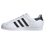 adidas ORIGINALS SUPERSTAR系列 中性休閑運動鞋 EG4958 白色/金標 41