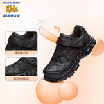 SKECHERS 斯凱奇 Tough Trax 兒童休閑運動鞋 998095L/BBK 全黑色 27.5碼