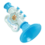 早教機兒童玩具可吹口哨3歲寶寶迷你嗩吶吹吹樂民族吹奏迷你口琴寶寶吹吹樂 【高品質(zhì)】粉色喇叭（配掛繩）