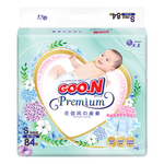 GOO.N 大王 花信風(fēng) 紙尿褲 S84片(4-8KG）NB/M/L/XL 尺碼可選