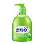 藍(lán)月亮抑菌洗手液 瓶裝+瓶補(bǔ) 蘆薈滋潤 清潔洗手液家庭裝 瓶500g+瓶補(bǔ)500g