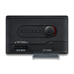ICY DOCK 艾西達(dá)克 EZ-Adapter 移動(dòng)硬盤盒 2.5吋\/M.2 SATA轉(zhuǎn)USB3.2硬盤讀取MB031U-1SMB