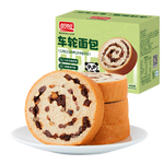 盼盼 車輪面包 代餐粗糧歐包早餐堅(jiān)果吐司健康零食飽腹健身 658g/箱