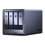 PLUS會員：UGREEN 綠聯(lián) DXP4800 四盤位 私有云NAS存儲（Intel N100、8GB）