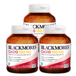 澳佳寶Blackmores 150mg輔酶q10軟膠囊 高脂溶性呵護(hù)心臟 30粒/瓶*3