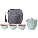 豪峰 茶具套裝 5件套 青色