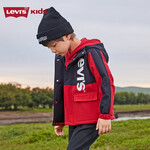 Levi's 李維斯 兒童加絨工裝風(fēng)衣外套