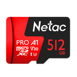 Netac 朗科 P500 至尊PRO版 Micro-SD存儲卡 512GB