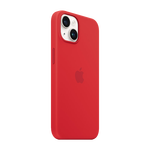 Apple/蘋果 iPhone 14 Plus 專用 MagSafe 硅膠保護(hù)殼-紅色 磁吸手機(jī)殼 蘋果原裝手機(jī)殼