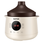 蘇泊爾（SUPOR）電燉鍋家用電砂鍋煲湯鍋燉湯鍋?zhàn)咸諆?nèi)膽快速燉大容量可預(yù)約電燉盅煮粥鍋 4L 升級(jí)款大容量