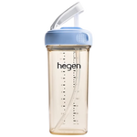 PLUS會員：hegen 嬰兒吸管奶瓶 330ml （藍(lán)色）
