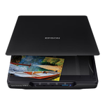 EPSON 愛(ài)普生 V19II A4幅面高速高清家用辦公文檔照片平板式掃描儀V19二代
