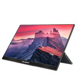 雕塑家15.6英寸4K便攜式顯示器 94%Adobe廣色域 電腦筆記本手機(jī)副屏 PS4/5擴(kuò)展屏分屏一線直連MU156LT