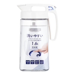 LUSTRO WARE【原裝進口】日本巖崎 冷水壺家用大容量耐高低溫密封不漏涼水壺 K-1285W【日本制】1.6L 單個裝