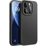 品勝 蘋果15Pro手機(jī)殼 iPhone15Pro柔性液態(tài)殼全包防摔防磨防震親膚男女款超薄保護(hù)套軟殼 黑色