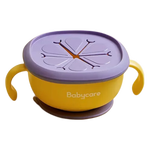 bc babycare寶寶喝湯碗bbc兒童吸壁碗餐具零食輔食碗三合一嬰兒吃飯盤式 雀湖綠