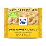 Ritter SPORT 瑞特斯波德 全榛子白巧克力 100g