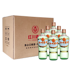 紅川50度紅川特曲精500ml*6瓶非原箱濃香型白酒光瓶酒純糧酒京D倉(cāng)發(fā)貨 50度 500mL 6瓶 加固包裝
