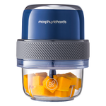 摩飛電器（Morphyrichards） 搗蒜器迷你輔食機(jī)絞肉機(jī)家用電動(dòng)小型打蒜泥器神器MR9403 深藍(lán)色 0.15L